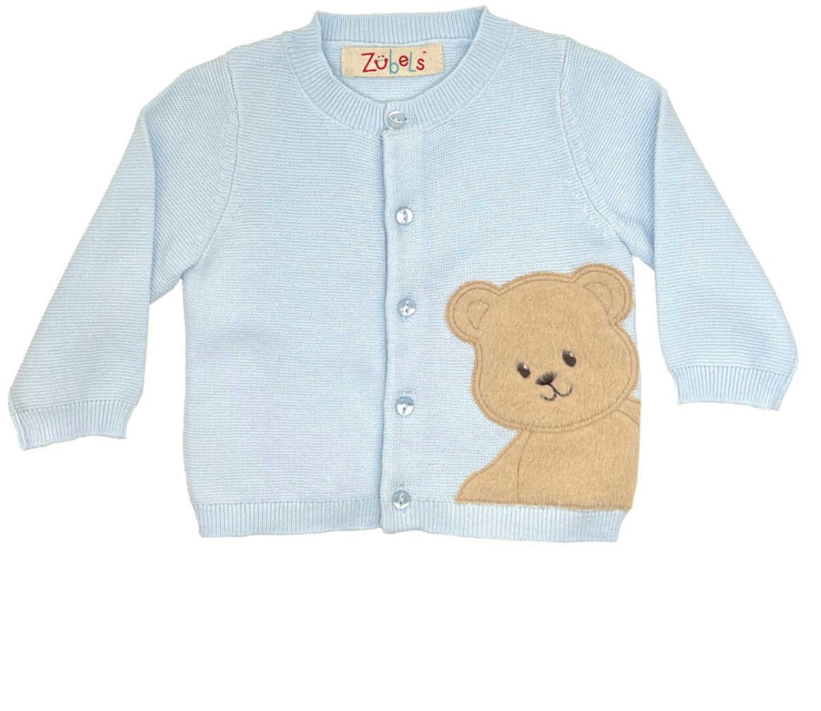 Peak a boo- Bear Cardigan