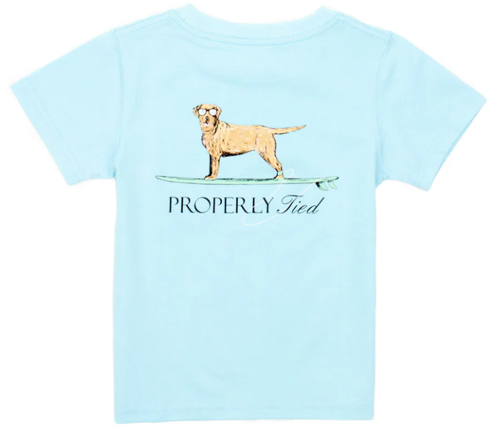 Boys Waverider Properly Tied Tee