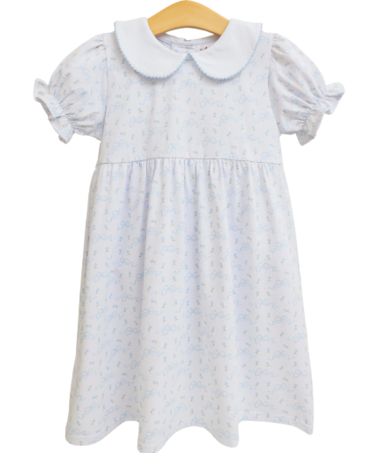 Girls JellyBean Blooming Bow Charlotte Dress