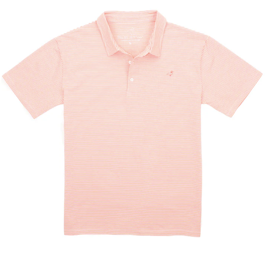 Properly Tied Coral Jackson Polo