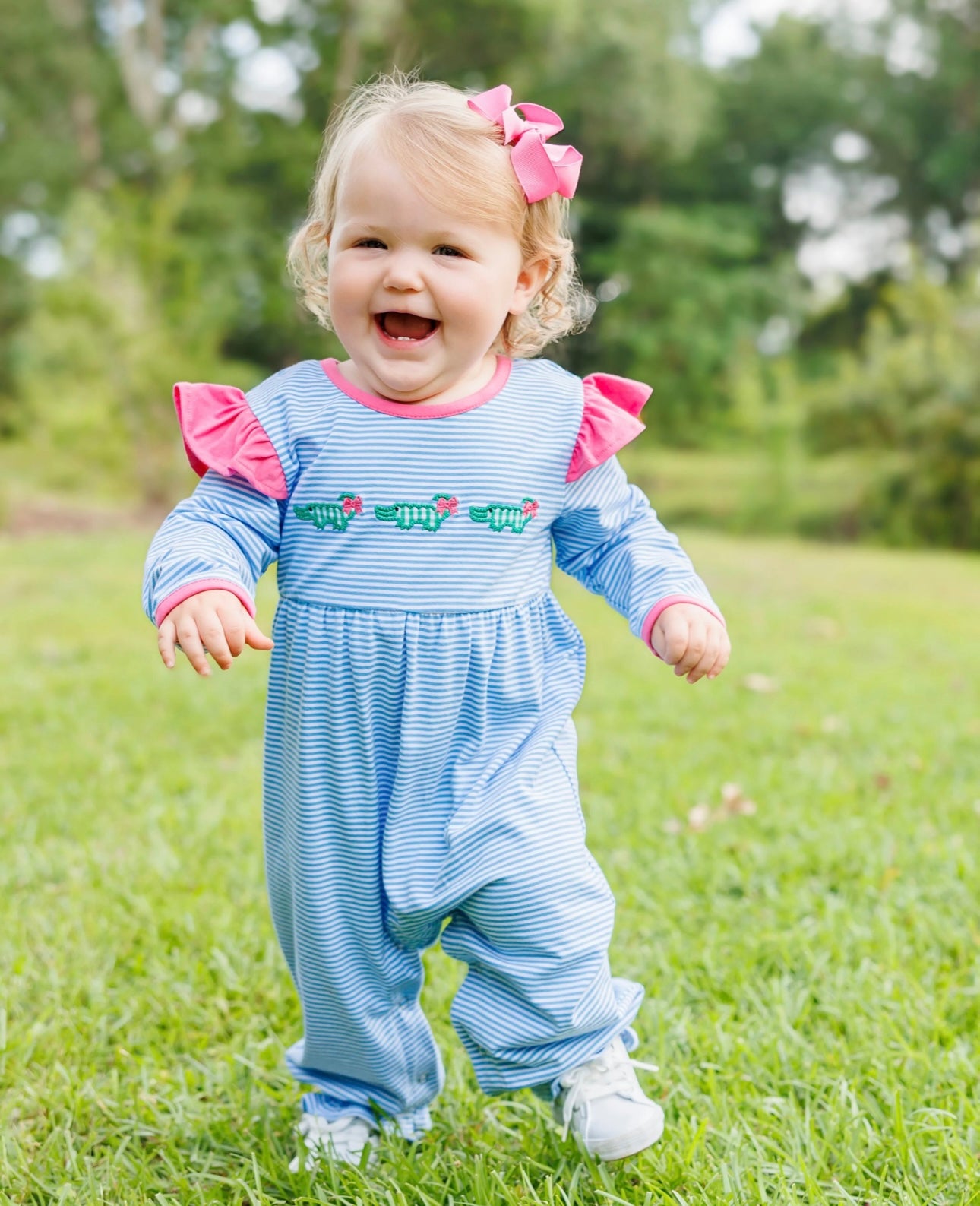 Alligator Pie Romper