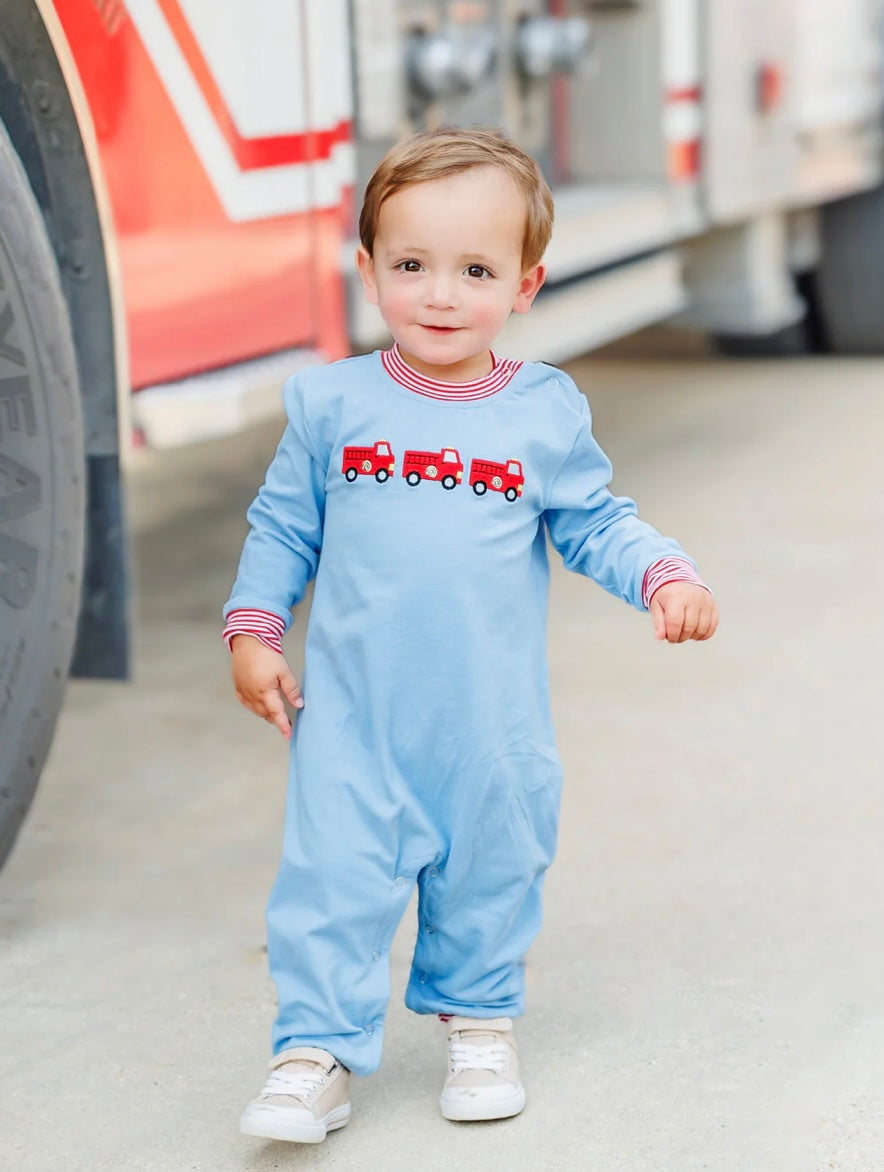Firetruck Romper