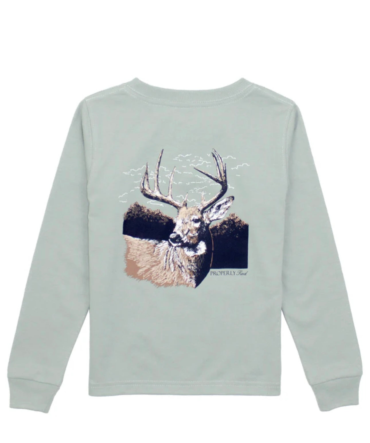 Properly Tied- Buck Long Sleeve