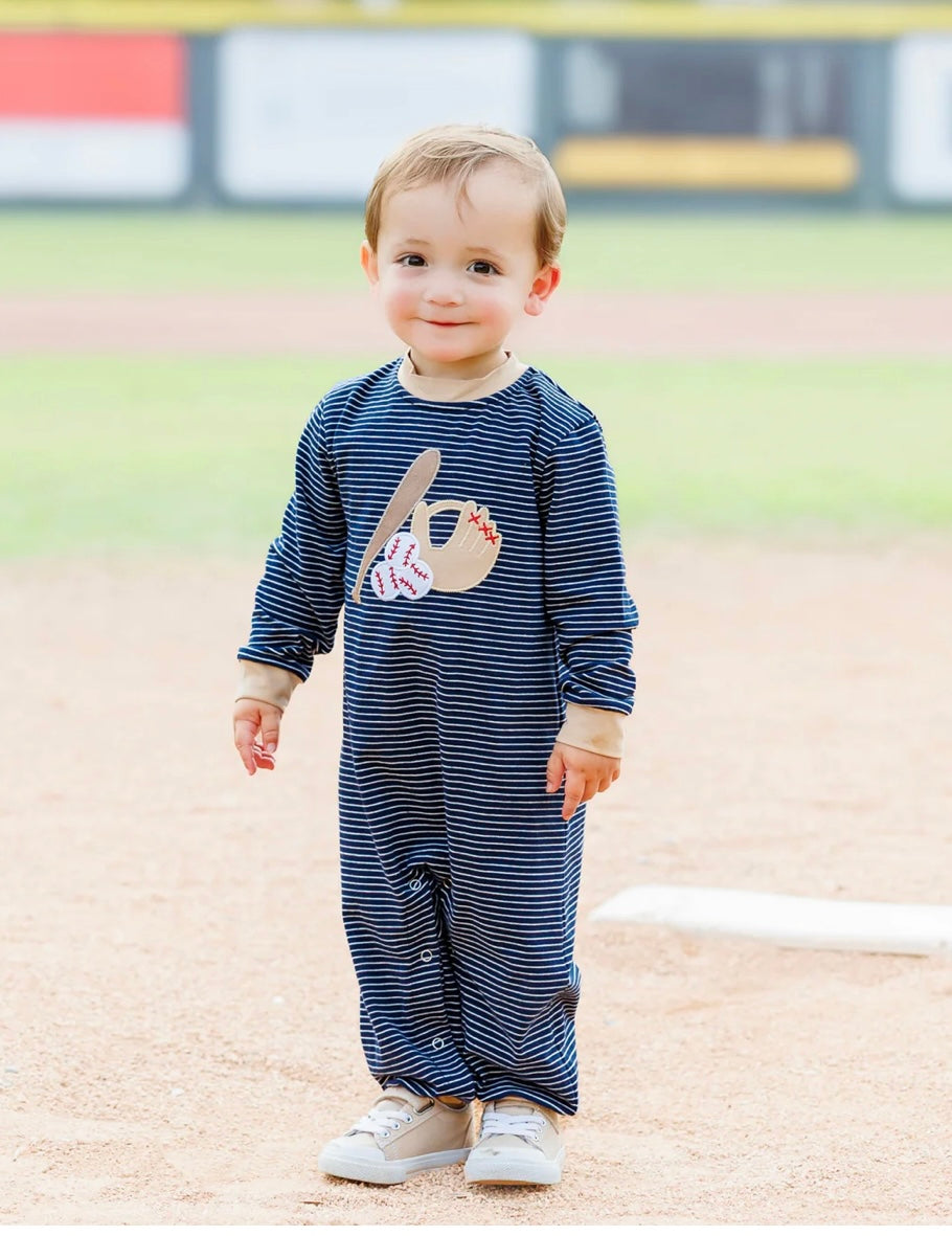 Baseball Romper