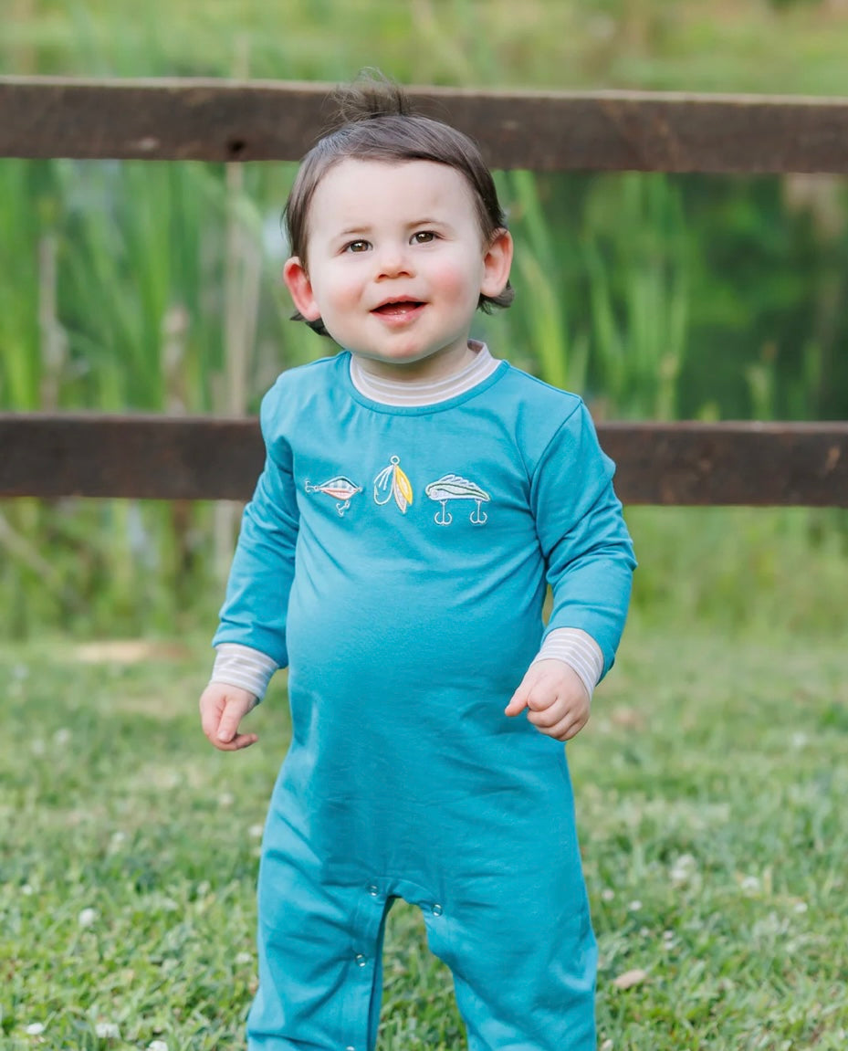 Gone Fishing Romper