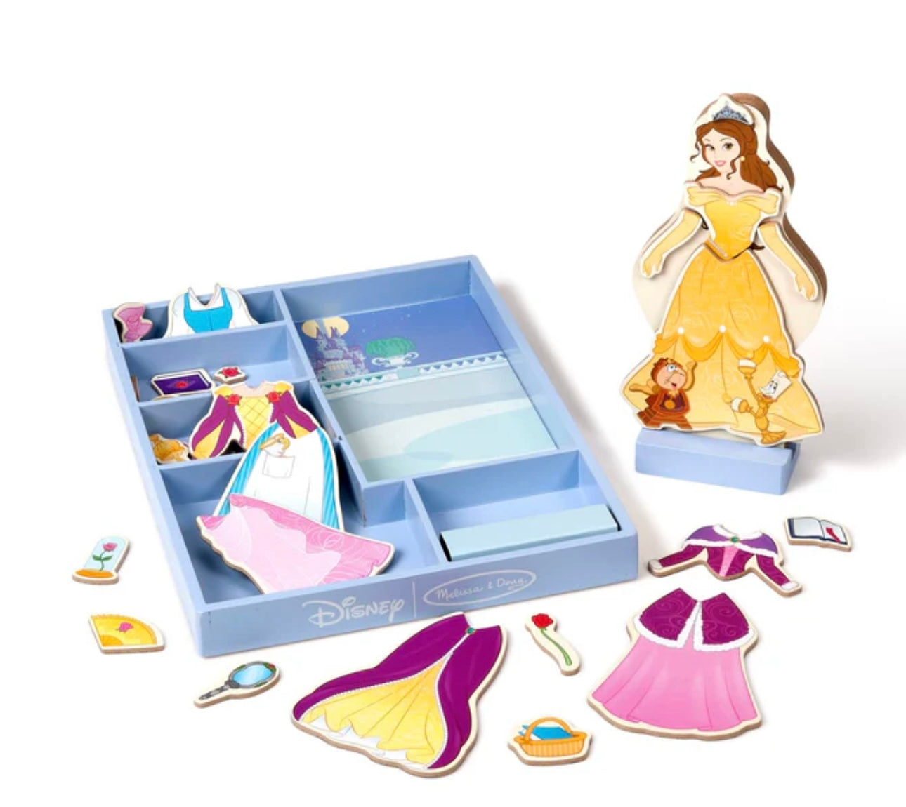 Wooden Magnetic Dress Up Princess