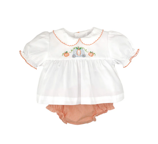 Hand Embroidered Pumpkin Set