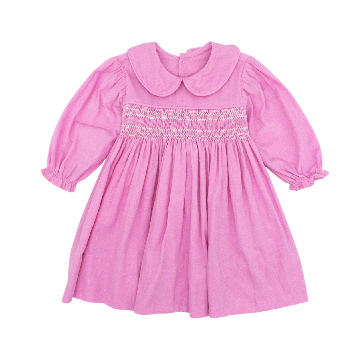 Pink Corduroy Frances Dress