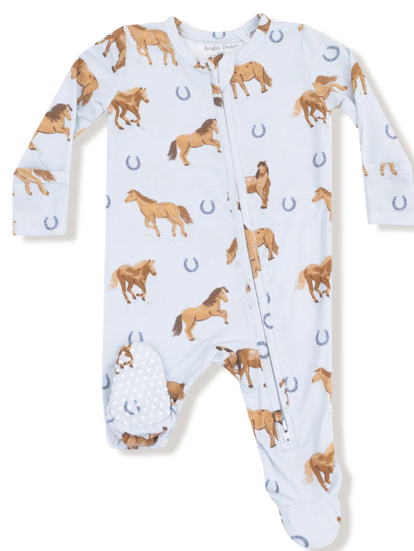 The Wild & Free Bamboo Footie