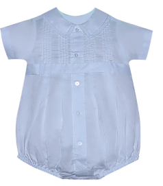Heirloom Pleated Boys’ Bubble