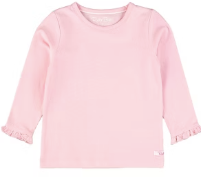 The Rosebud Ruffle Basics Tee