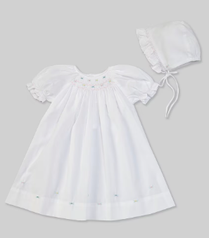 Petit Ami Baby Girls' Smocked Daygown