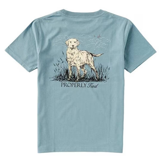 Properly Tied Labrador Graphic T-Shirt