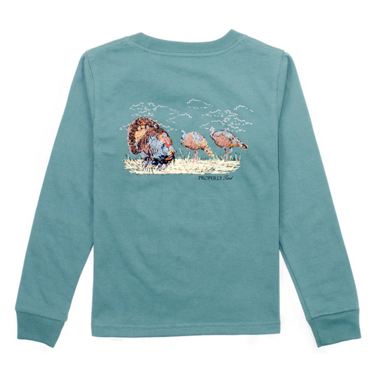 Properly Tied Long Sleeve Turkey Tee