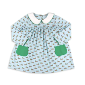 Girls Mallard Collar Dress