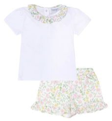 Girls Berry Wildflowers Short Set