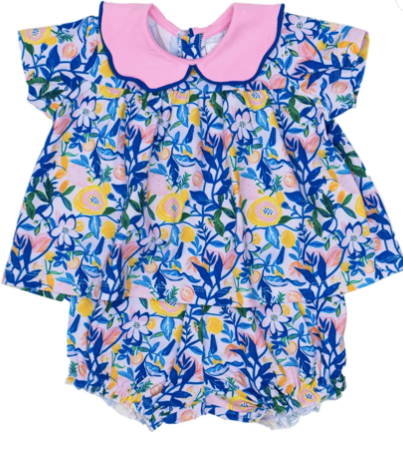 Girls Violet and Meadow Bloomer Set