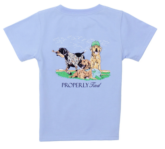 Boys Diamond Dogs Properly Tied Tee