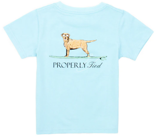 Boys Waverider Properly Tied Tee