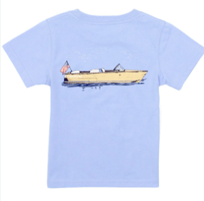 Boys Boating Tradition Properly Tied Tee