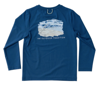 Boys Prodoh Driftwood Beach Performance Tee
