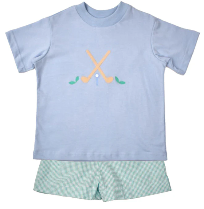 Boys Golf Short Set