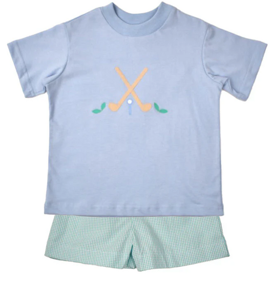 Boys Golf Short Set