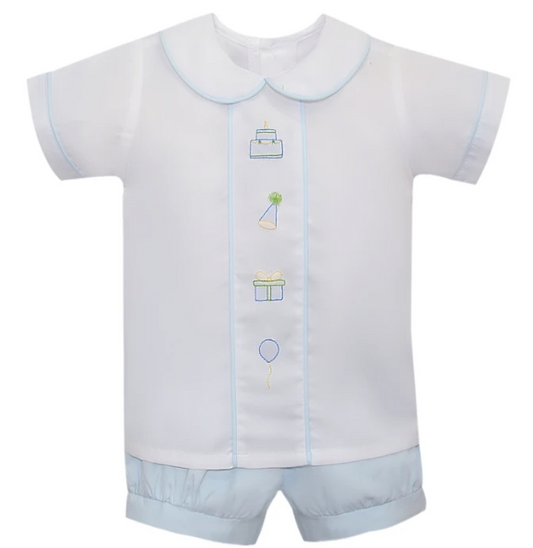 Ashley Boy Birthday Short Set