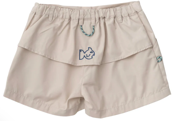 Boys Prodoh Angler Fishing Short Khaki