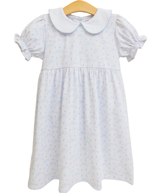 Girls JellyBean Blooming Bow Charlotte Dress
