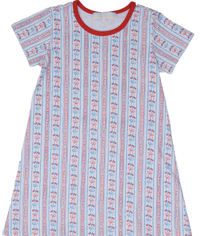 Girls Mary Chase Stars & Stripes Dress