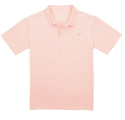 Properly Tied Coral Jackson Polo